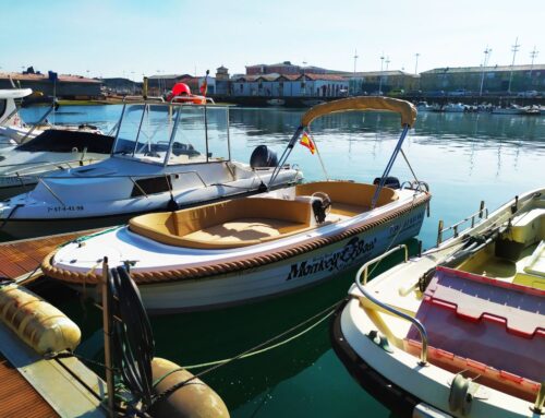 Viaje en barquita por la bahía de Santander