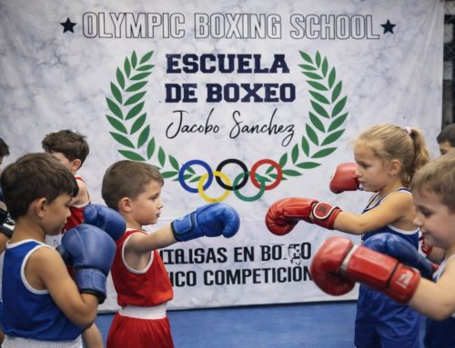La iniciación al boxeo en una escuela de boxeo en Madrid